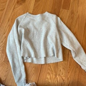 Brandy Melville cropped waffle top